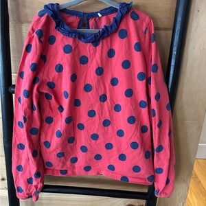 Mini Boden Girls Long Sleeve Top | Size 7–8
